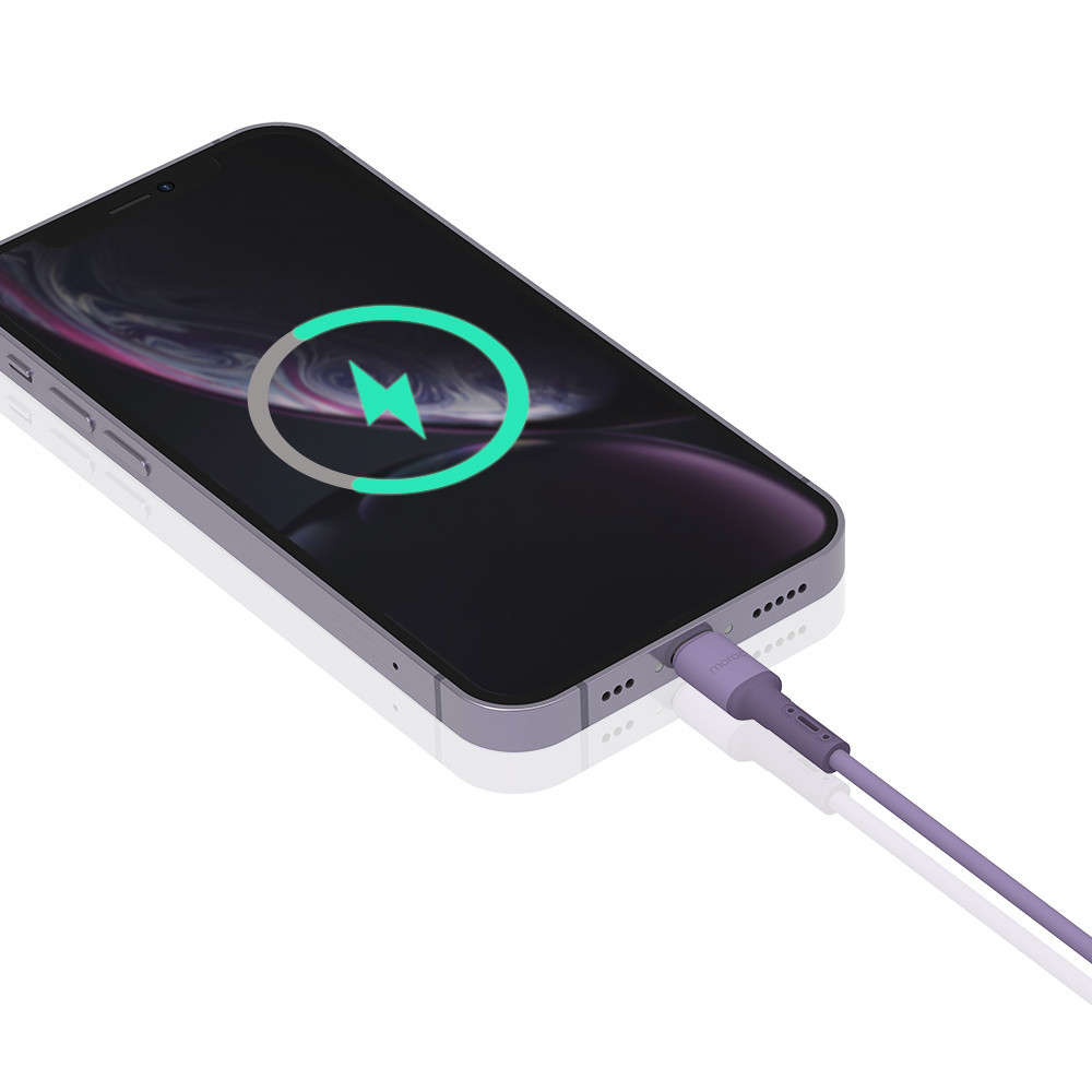 모락 캔디 젤리 USB 라이트닝 8핀 고속 충전 케이블 4개입 50cm 1m 1.5m 2m - 상세 이미지 5