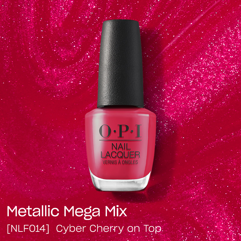 [OPI][네일락커] F014 - Cyber Cherry on Top - 상품 이미지