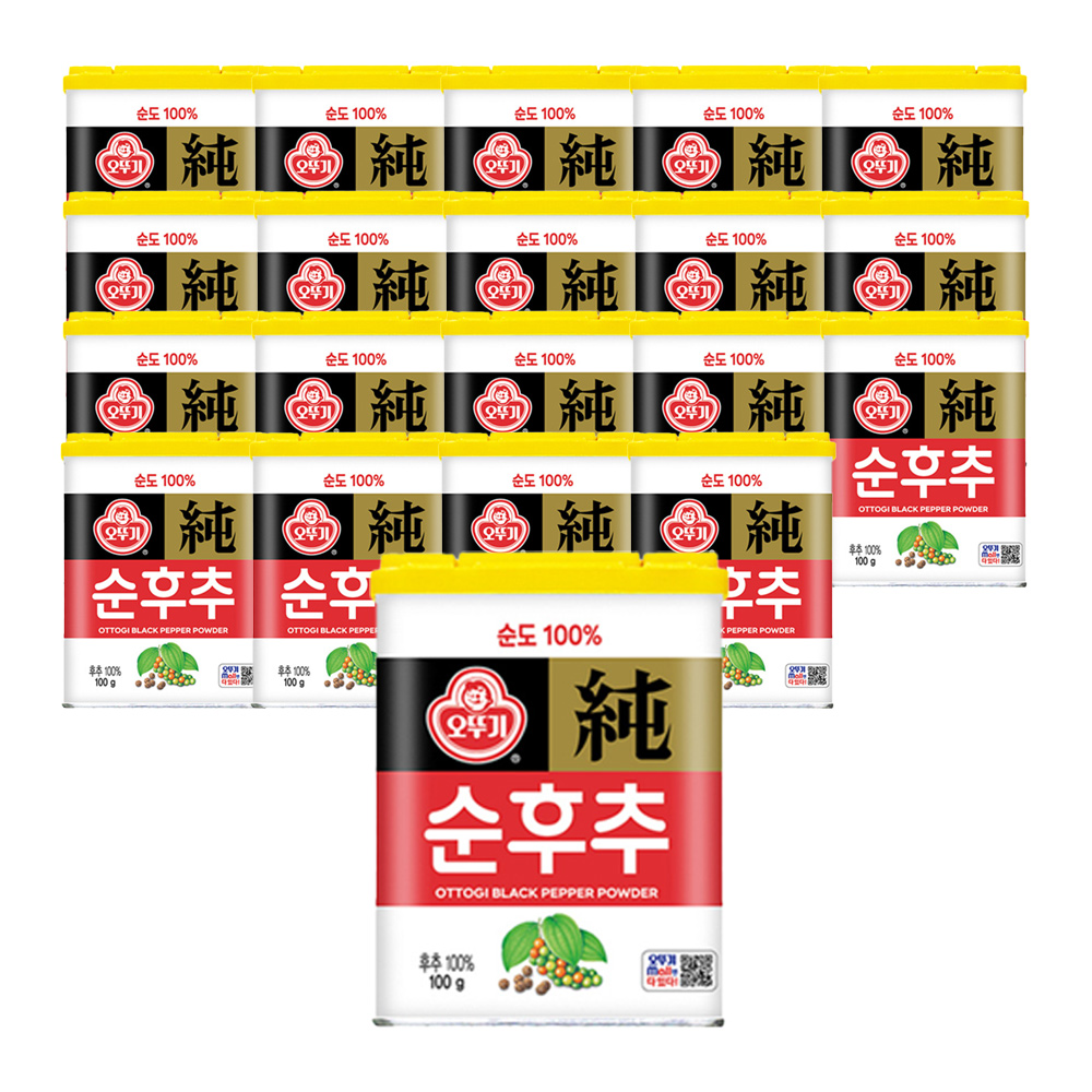 오뚜기 순후추 캔 100g 20개 외 4종 - 메인 이미지