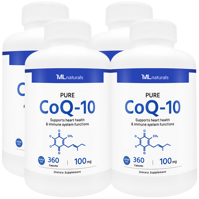 마이라이프 내추럴스 퓨어 코큐텐 100mg 수퍼사이즈 360정 360캡슐, 4개 - 메인 이미지
