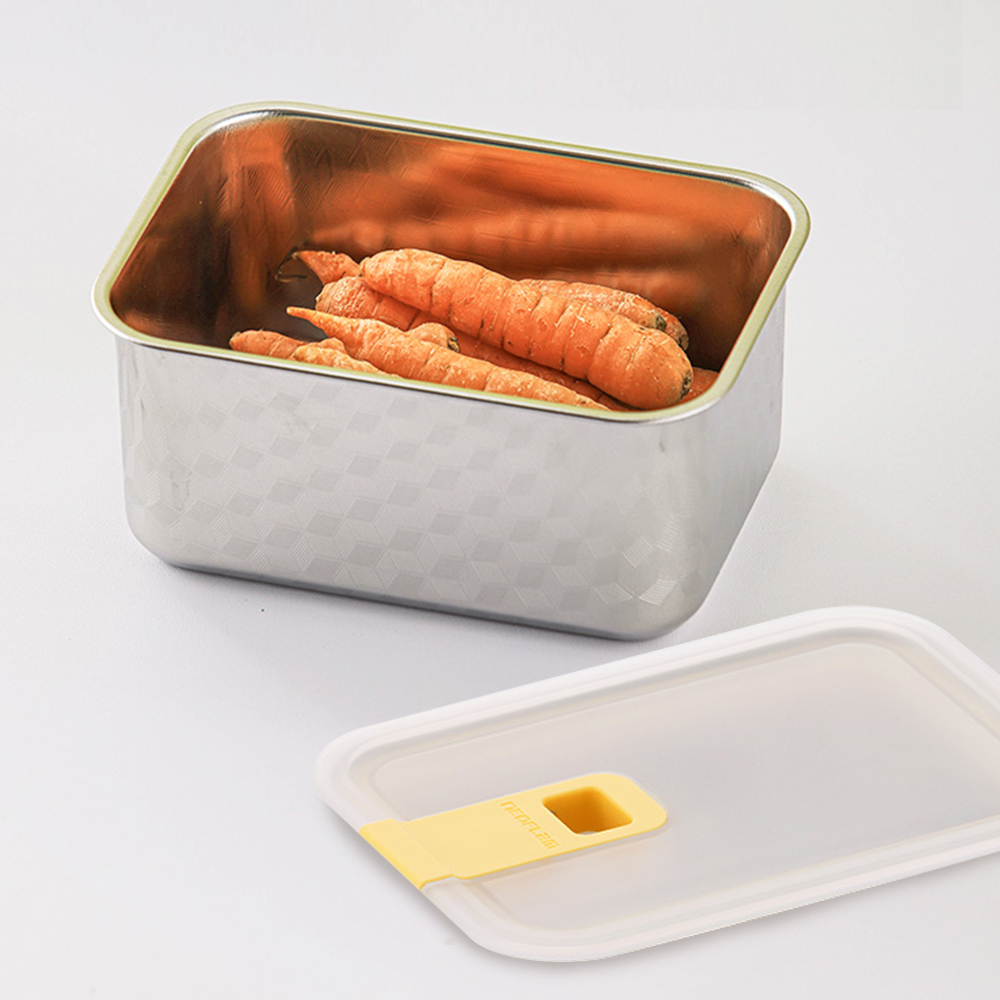 네오플램 스텐304 밀폐용기 반찬통 550ml - 메인 이미지