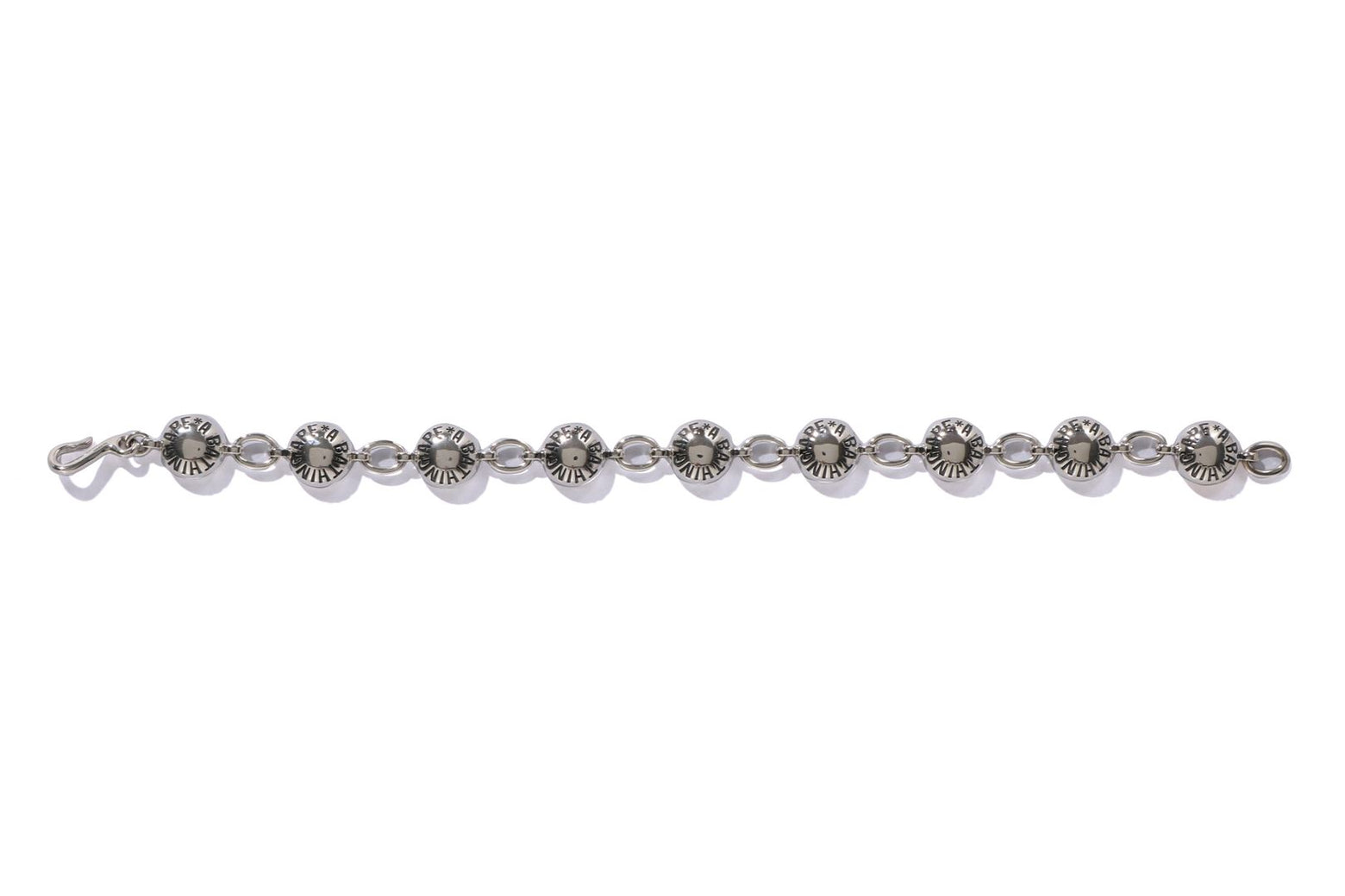 베이프 팔찌 MEN A BATHING APE BUTTON BRACELET 1K80-182-005 - 상세 이미지 2