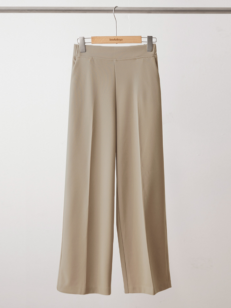 먼데이 고탄력 와이드 심플 슬랙스 - 상세 이미지 4