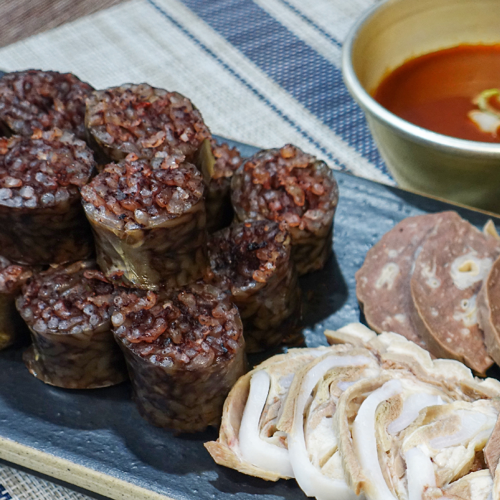 모두의국밥 찰순대2kg 순대국밥재료 당면순대 돼지부산물 분식집 돼지내장모듬 김치순대 - 상세 이미지 5