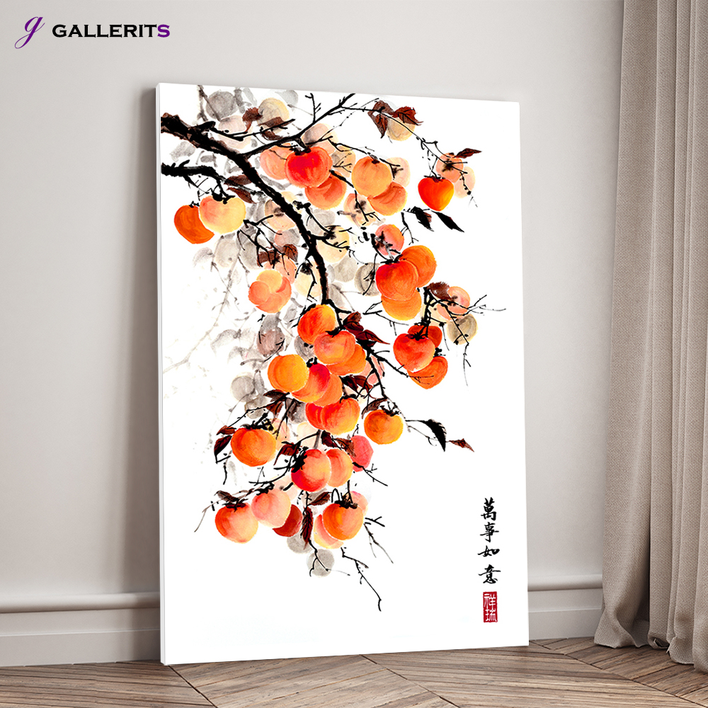 감그림 거실 액자 안방 풍수지리 인테리어 가게오픈선물 감그림1중형 - 상품 이미지
