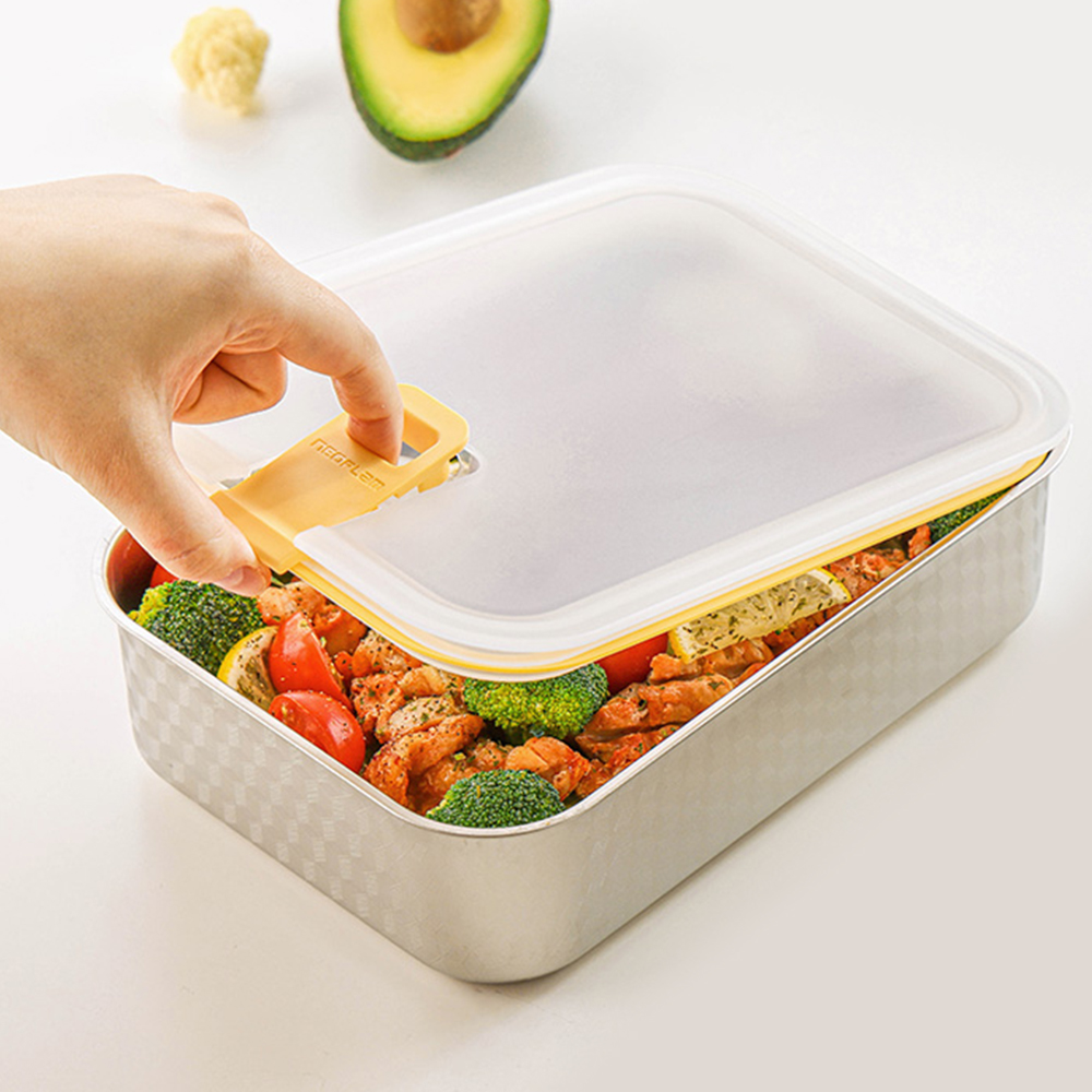 네오플램 스텐304 밀폐용기 반찬통 550ml - 상세 이미지 2