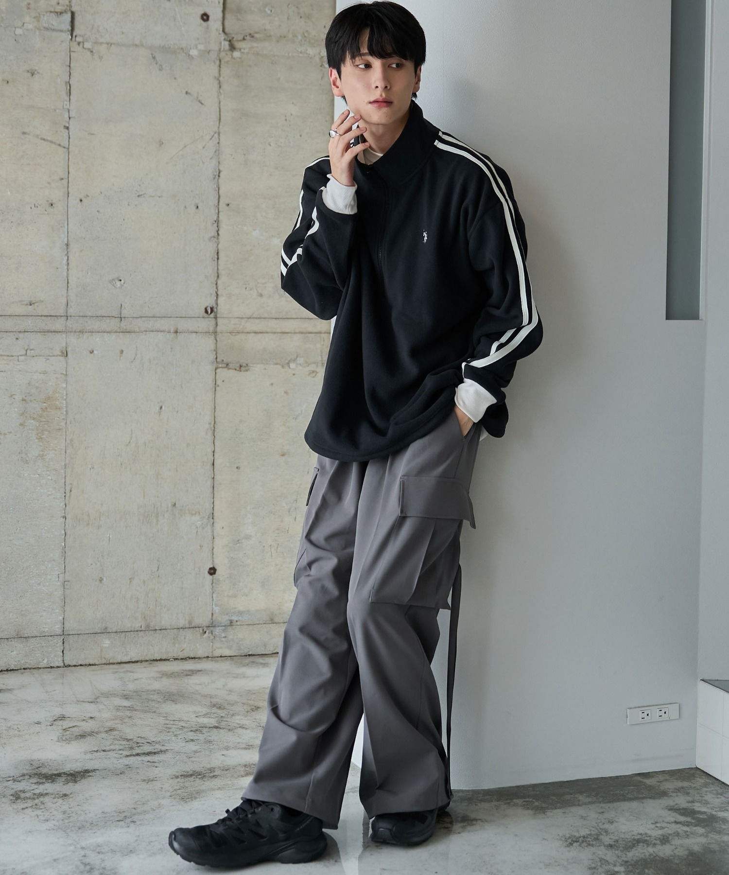24FW U.S. Polo Assn 폴로 반집업맨투맨 플리스맨투맨 남녀공용 상세 이미지 58