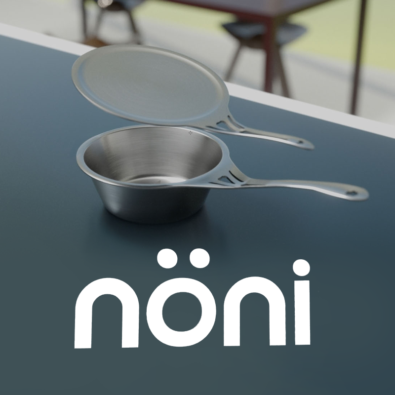 솔리드테크닉스 nöni™ 노니 19cm 소스팬+뚜껑팬 (1.5L) 이미지 7
