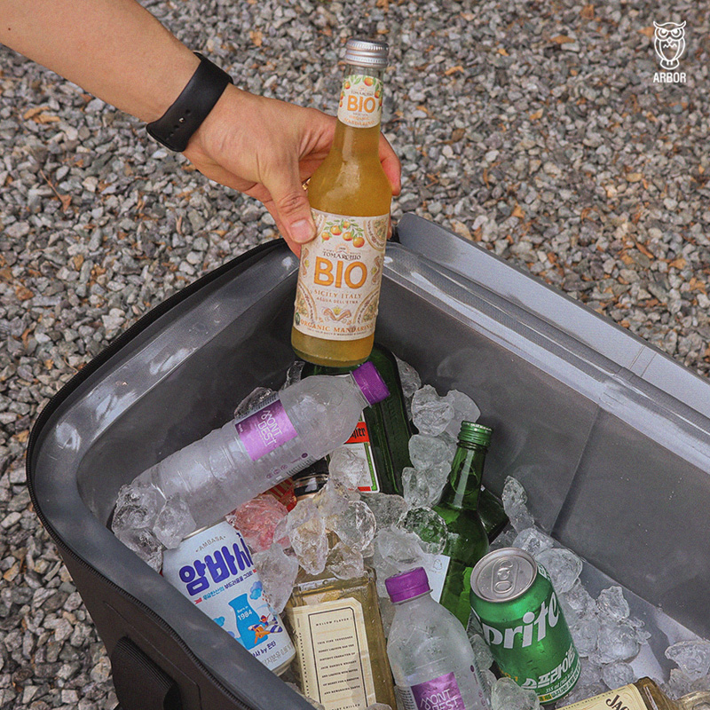 아버 아웃도어 소프트 쿨러 백 33L 보냉가방 대형 아이스박스