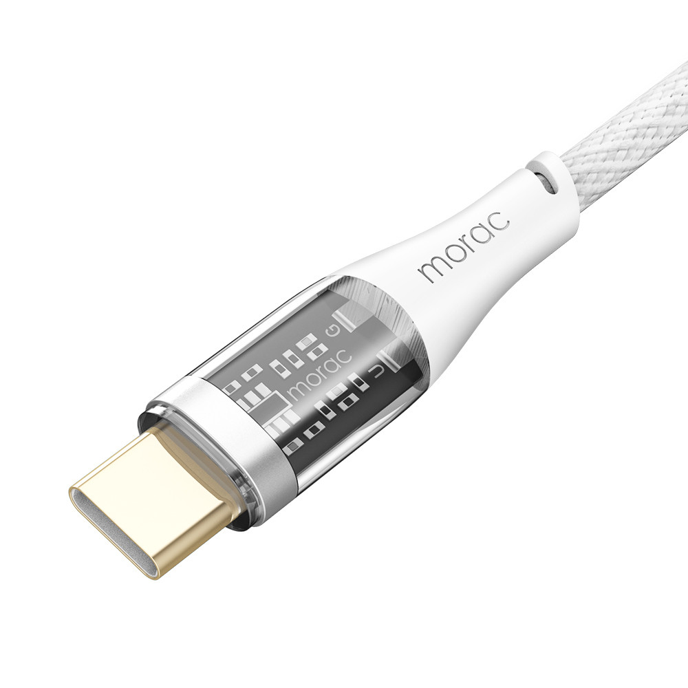 모락 비저블 60W USB C to C 타입 PD 초고속 충전 케이블 1.5m - 상세 이미지 3