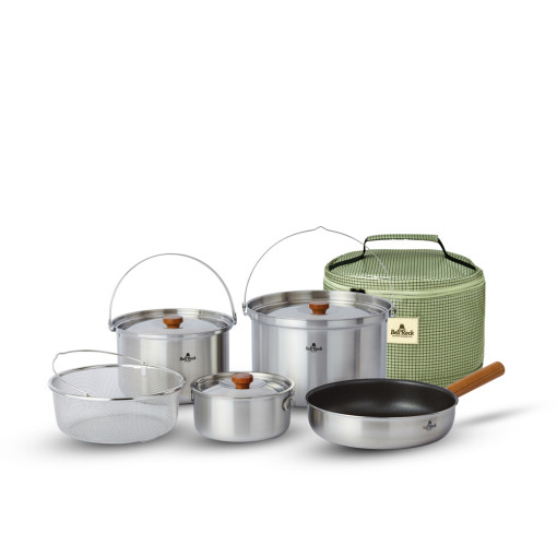 벨락 콤비9 XL 코팅팬 코펠 세트 식기 그릇 냄비