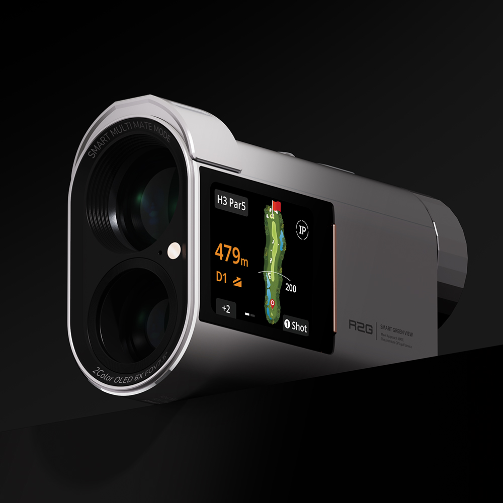 알투지 메이트 하이브리드 레이저 GPS 지자기 골프 거리측정기 R2G MATE HYBRID