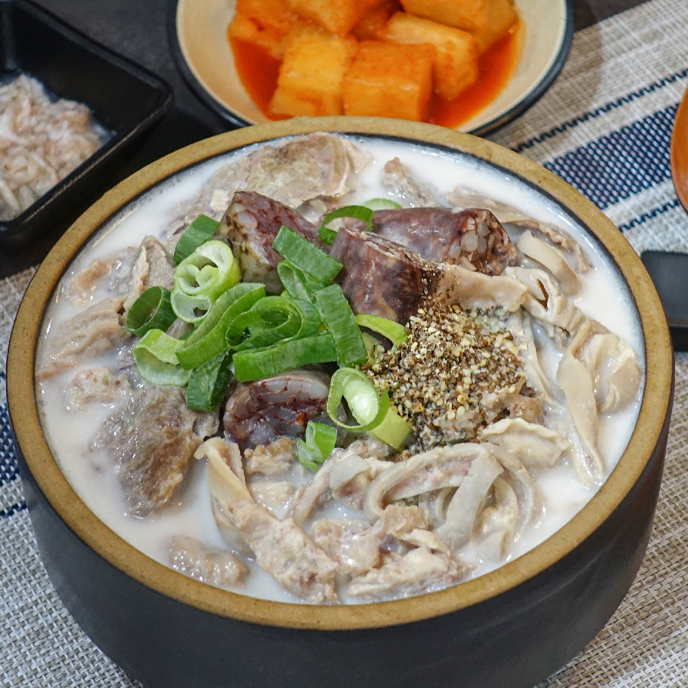 모두의국밥 오소리감투 슬라이스 2kg 순대국재료 돈두머릿고기 국밥밀키트 돼지내장 - 상세 이미지 4