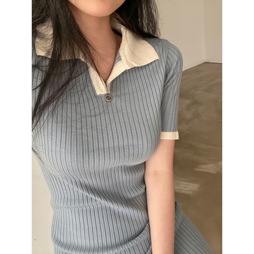 스캔들 54화 김규선 원피스 배색 민주련 슬림핏 H라인 의상 옷 패션