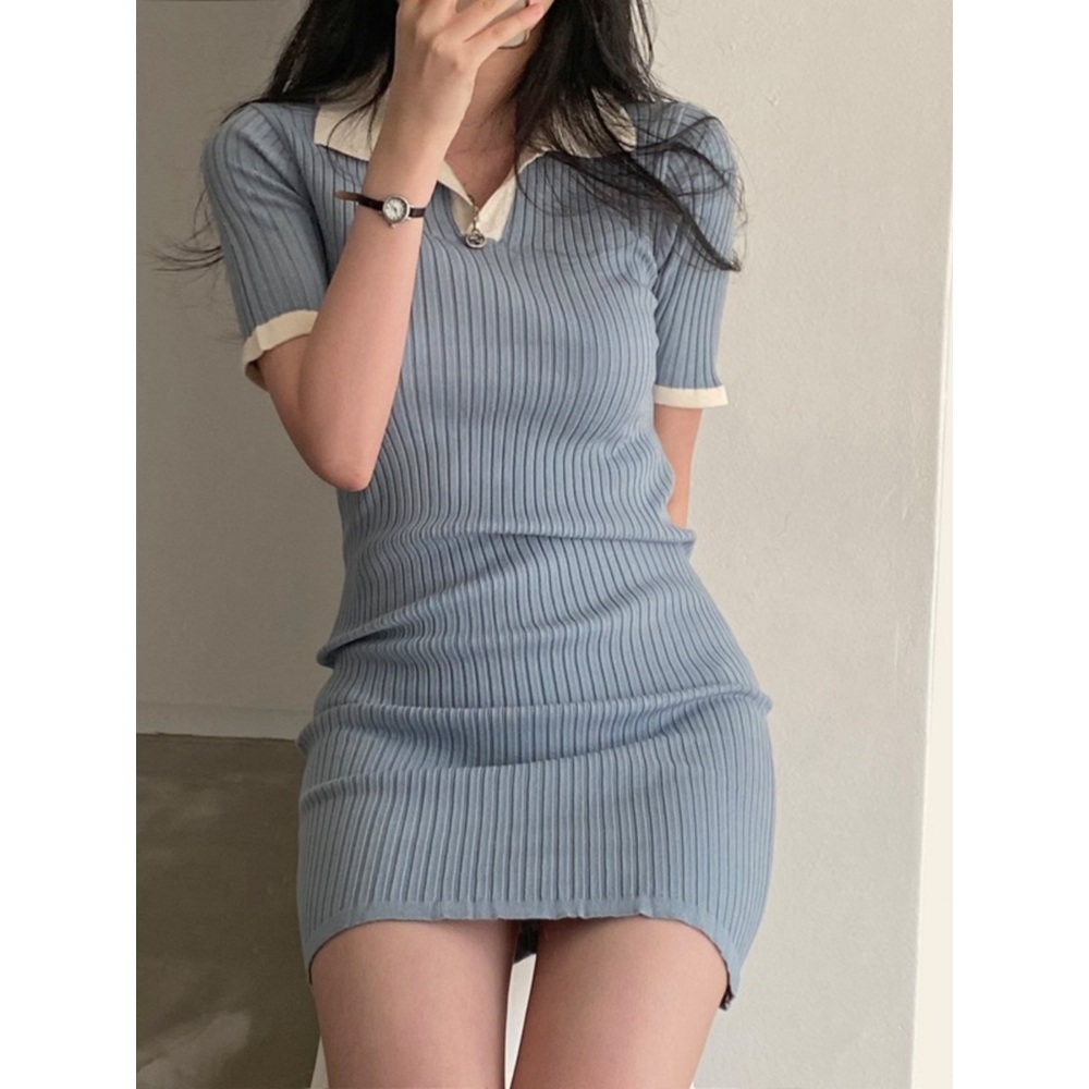 스캔들 54화 김규선 원피스 배색 민주련 슬림핏 H라인 의상 옷 패션