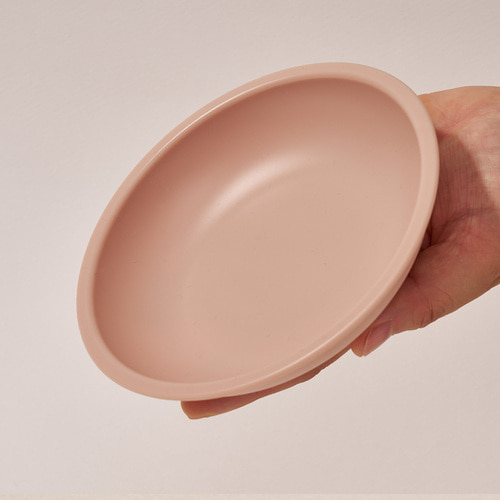 마미스테이블 나이테접시 S(14cm)최상급 식품등급 실리콘 고양이 강아지 밥그릇 캠핑 접시 이미지 8