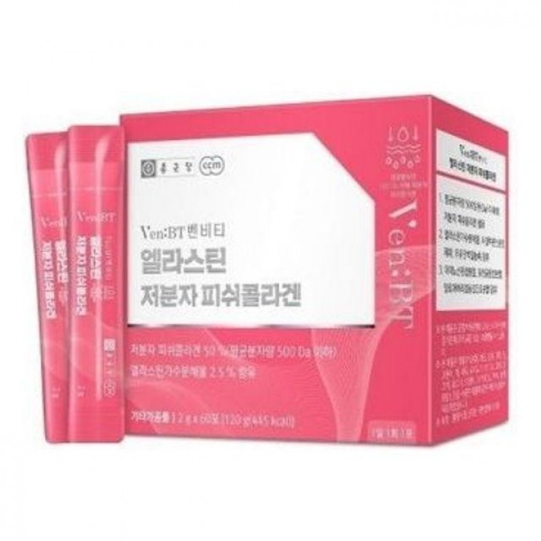 N-1종근당 엘라스틴 x 60포 500ml 피쉬콜라겐 벤비티 저분자 : 바이탈네스트