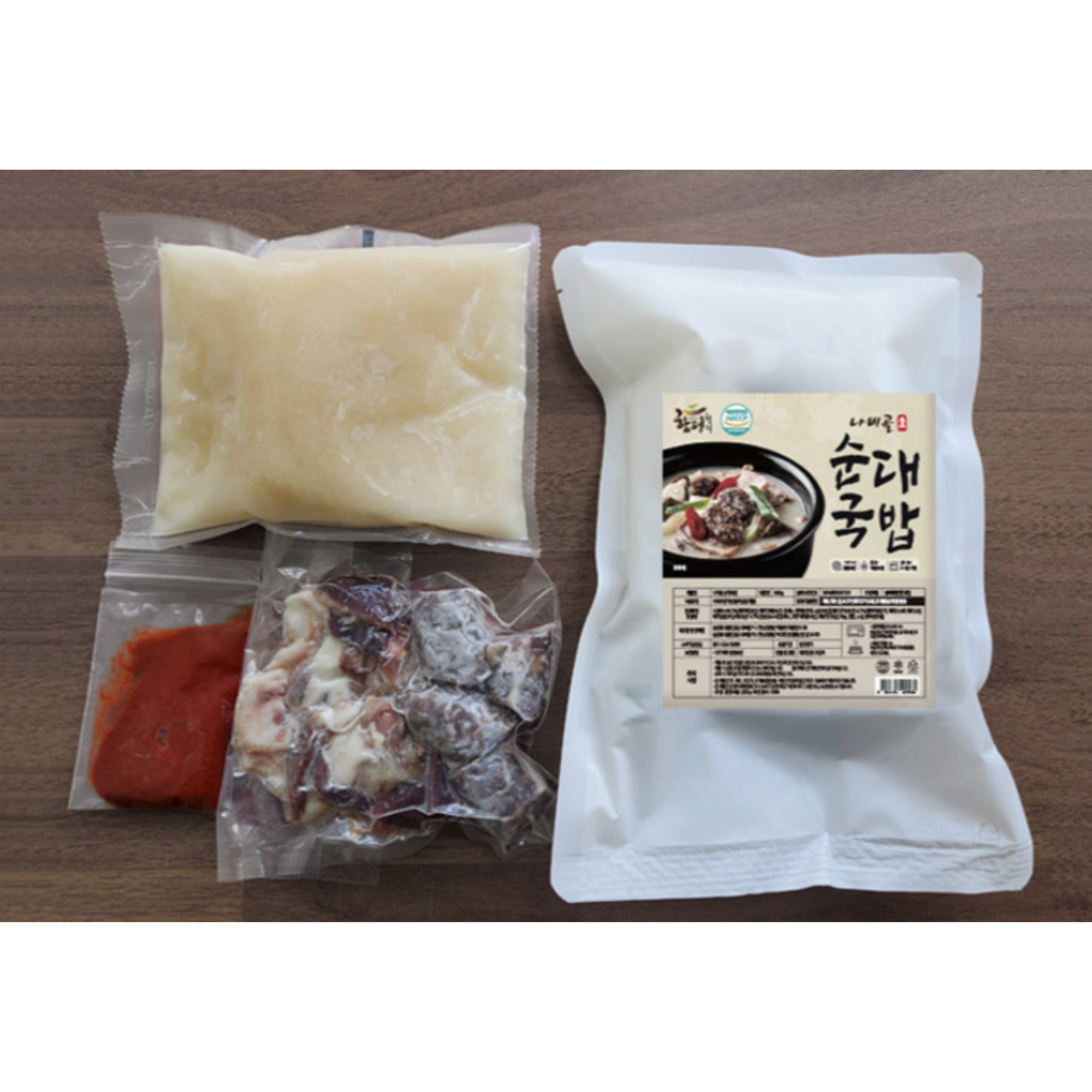 순대국 순대국밥 밀키트 피순대 650g 2인분 토종 돼지국밥 해장국 갈비탕 캠핑 요리 이미지 7