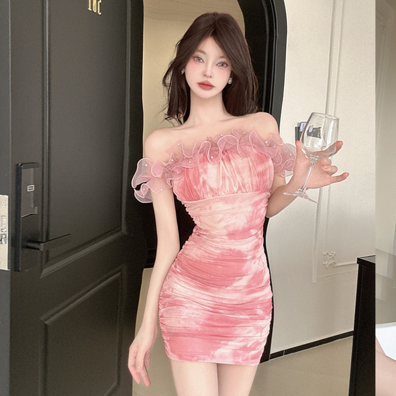 야한옷 뜨밤 원피스 가슴파인옷 섹시코스프레 글래머 유혹하는 - 상세 이미지 2