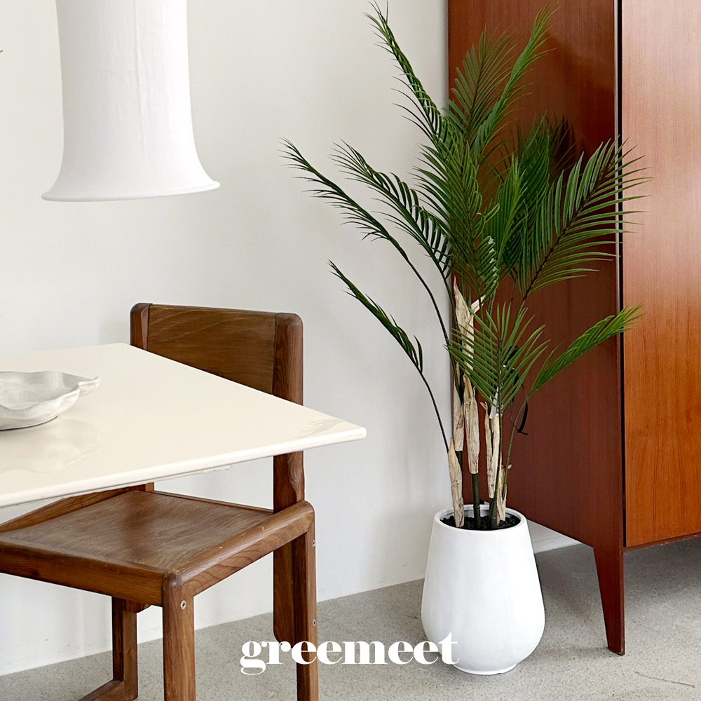 그리밋 인조나무 인테리어 화분 대형식물 거실장식 진짜같은 조화나무 아레카야자수