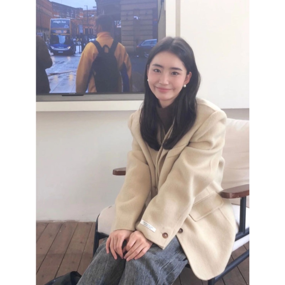 가족X멜로 9화 손나은 자켓 코트 변미래 가을 데일리 의상 옷 패션 - 상세 이미지 3