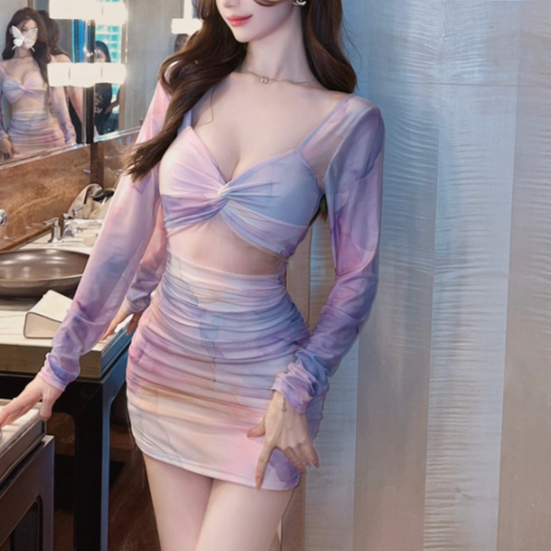 글래머 원피스 시상식 붙는 글램 가씨옷 - 메인 이미지