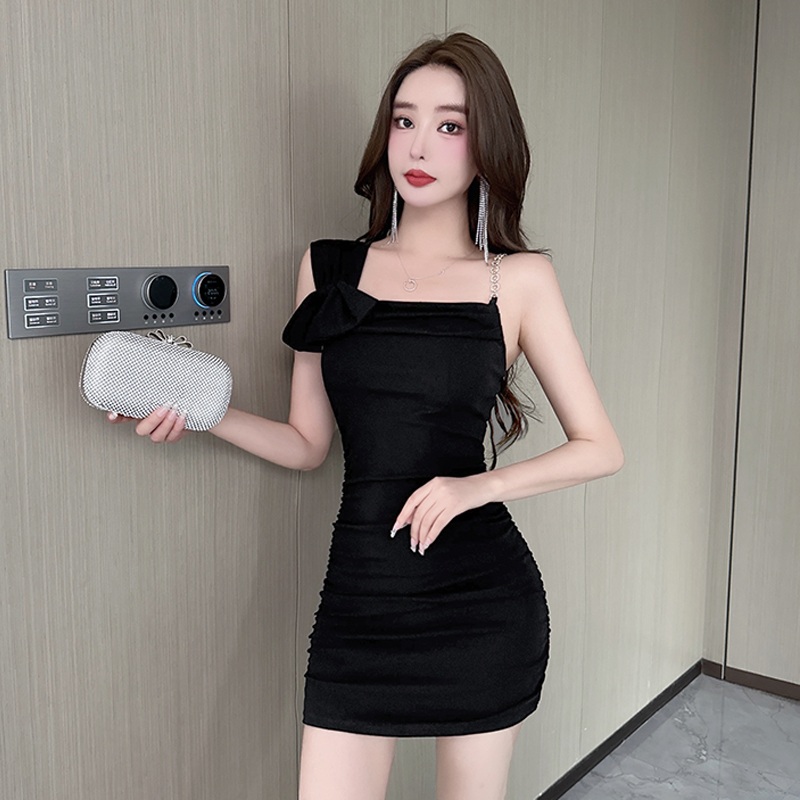 미니홀복 타이트한 강남홀복 키작녀 섹시원피스 - 상세 이미지 3
