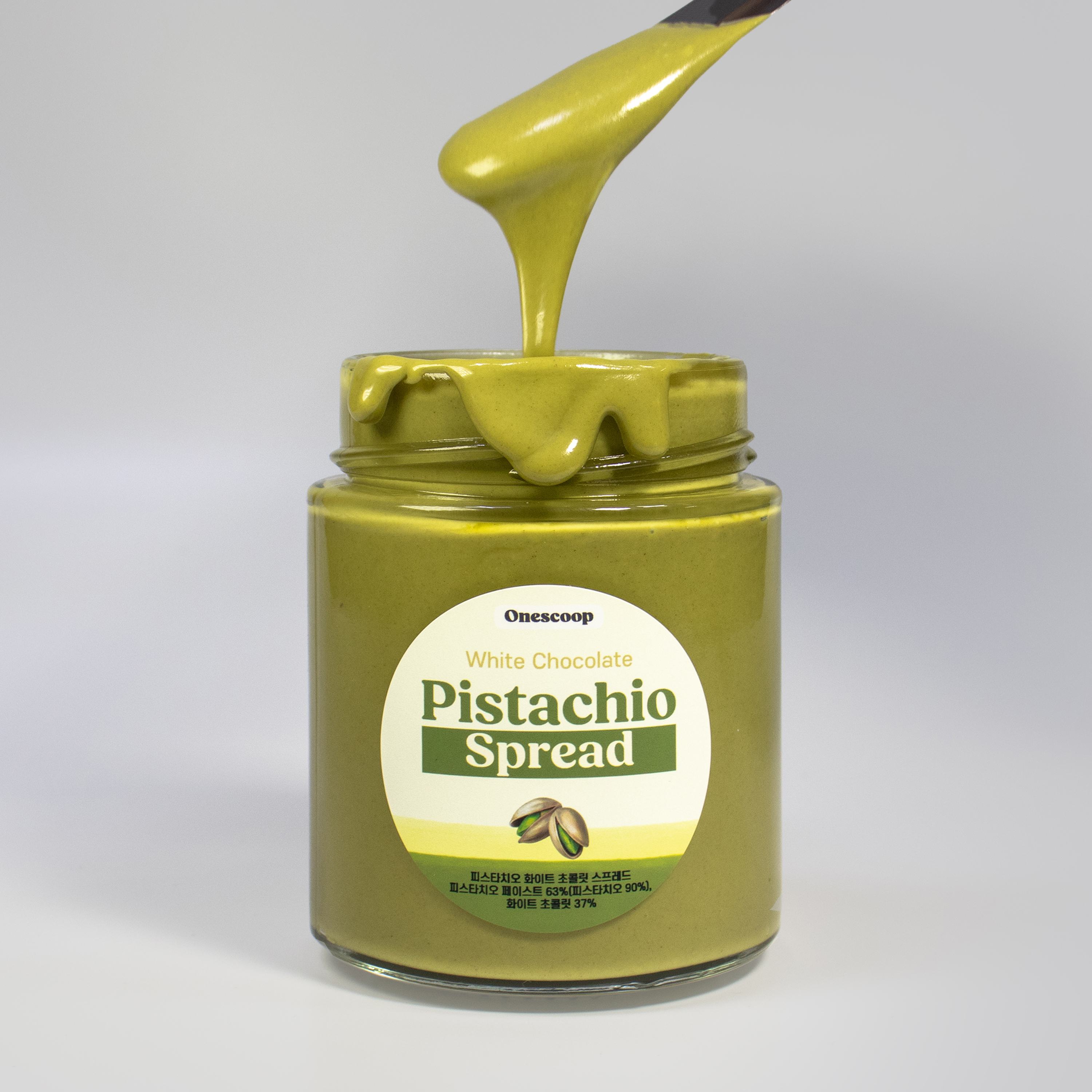 원스쿱 피스타치오 버터 스프레드 크림 잼 200g