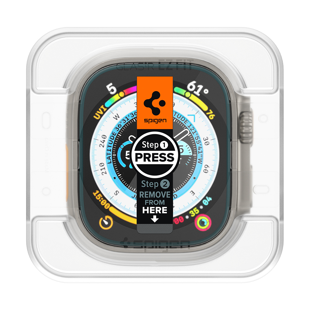 애플워치 울트라 강화유리 3 2 1 호환 액정 보호 필름 글라스tR 이지핏