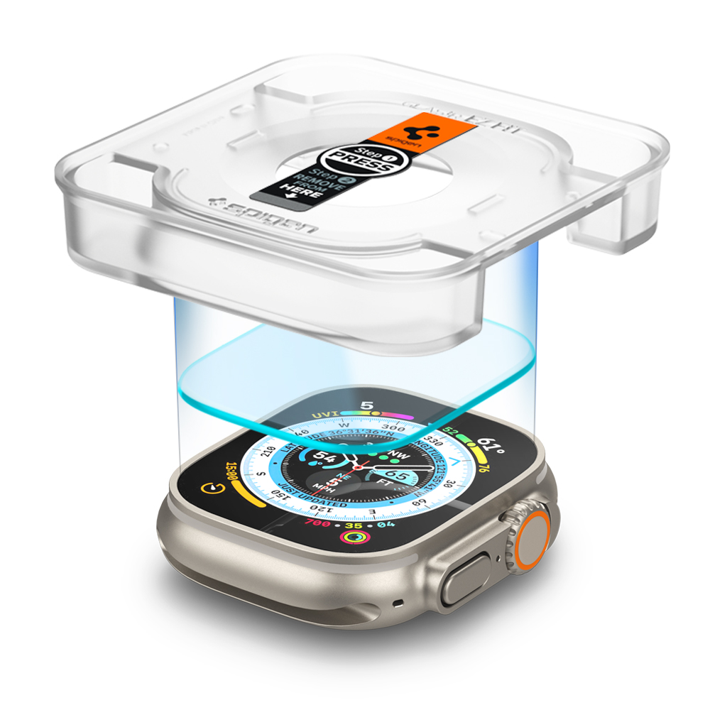 애플워치 울트라 강화유리 3 2 1 호환 액정 보호 필름 글라스tR 이지핏