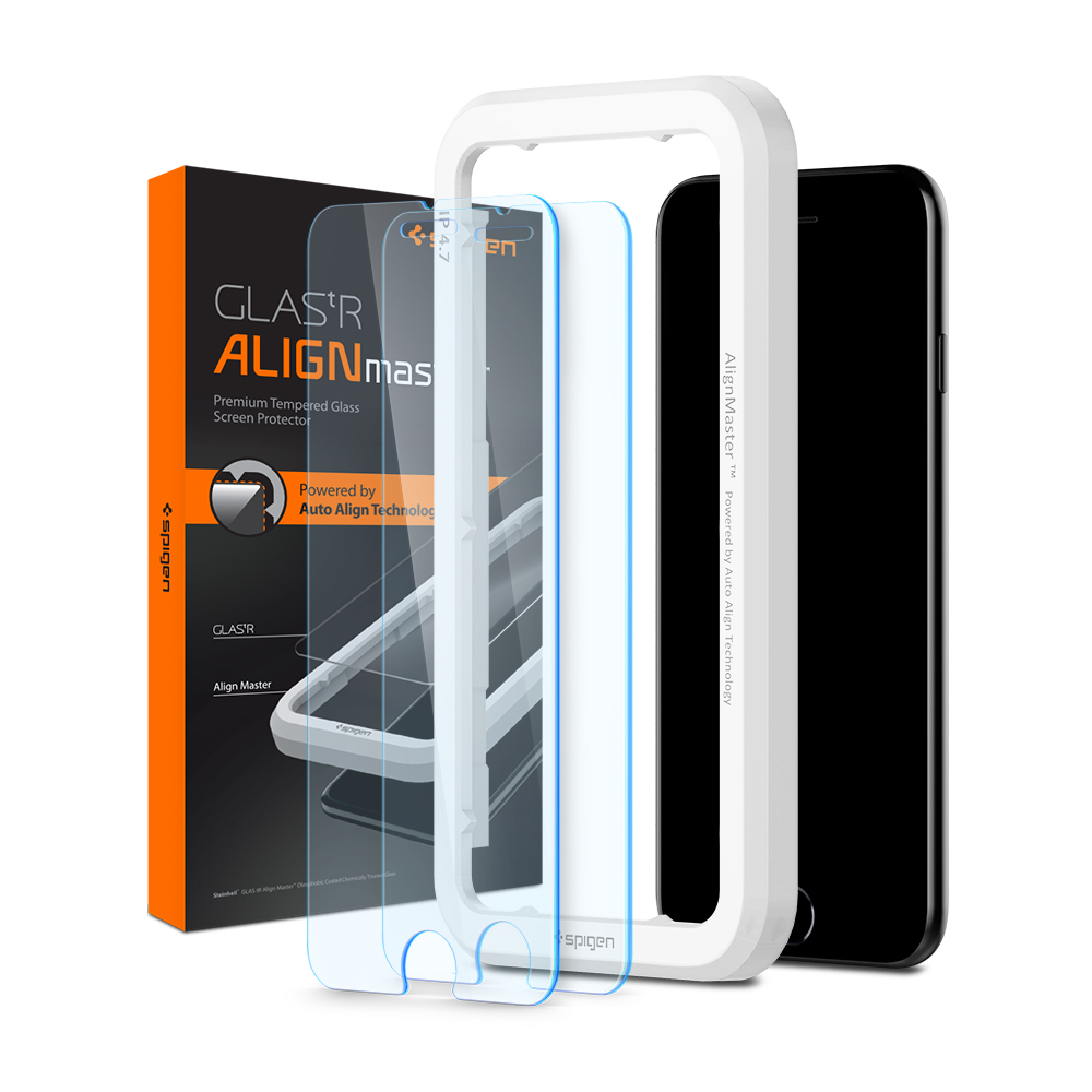 아이폰 SE3 아이폰 SE2 아이폰 8 7 강화유리 액정 보호 필름 tR슬림 얼라인마스터