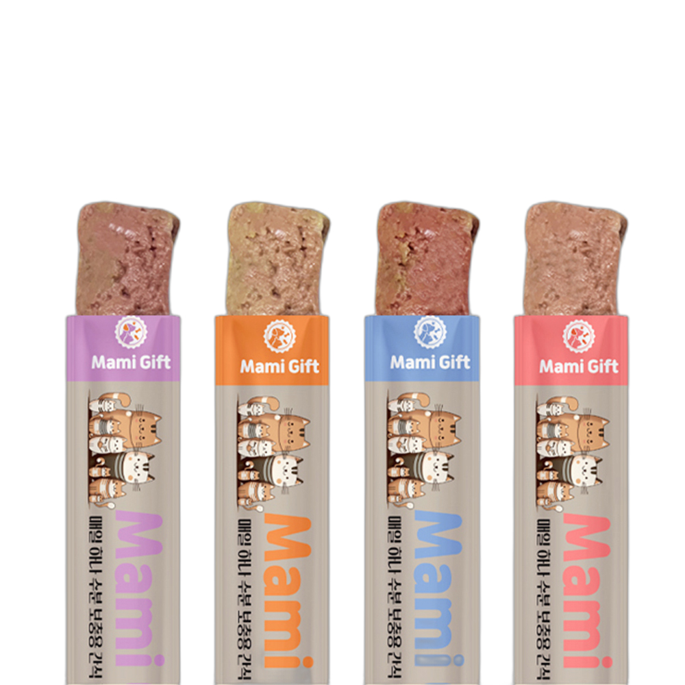고양이츄르 마미기프트 참치&치킨&산양유 (15g x10) - 상세 이미지 2