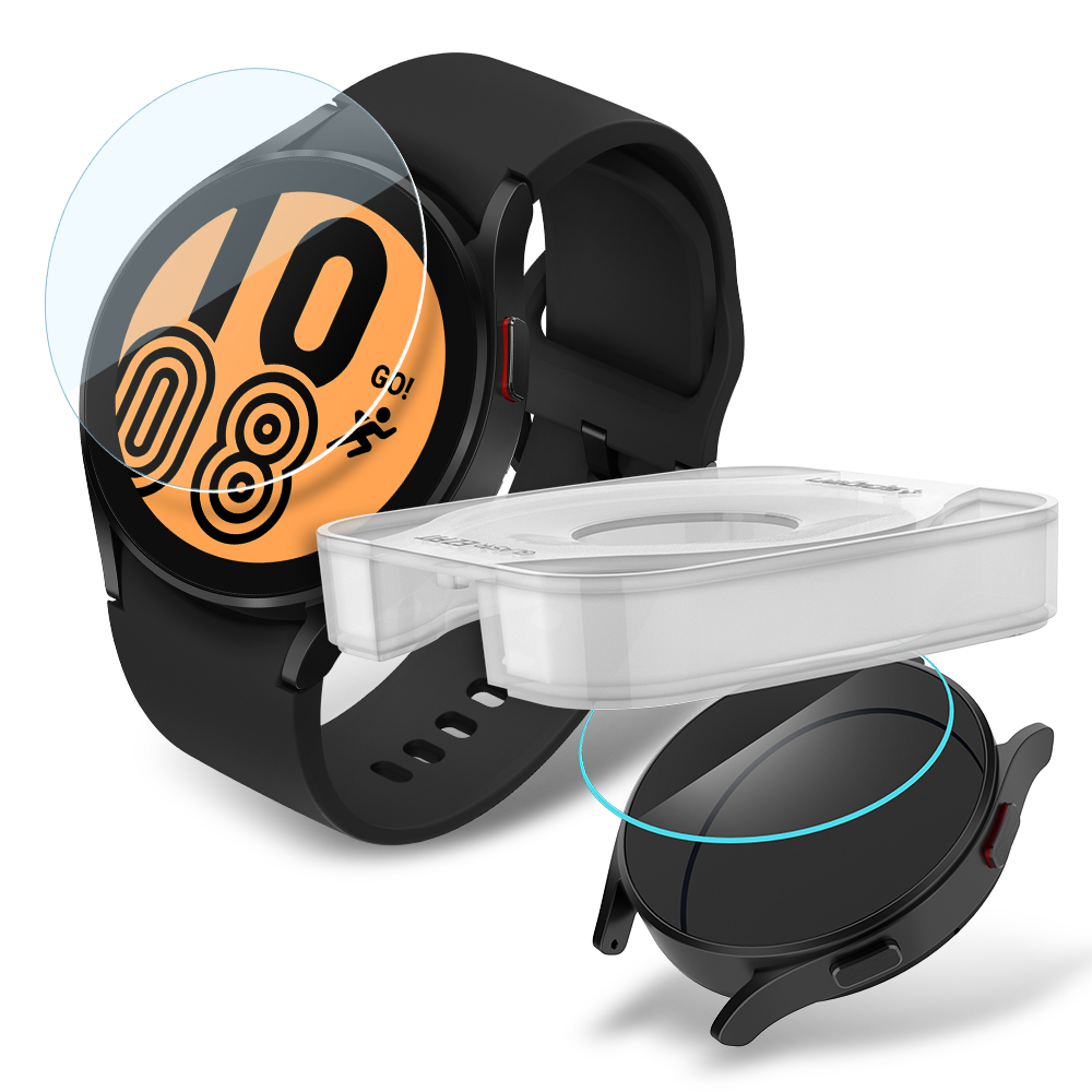 갤럭시 워치5 프로 강화유리 액정 보호 필름 글라스tR슬림 이지핏 가이드툴