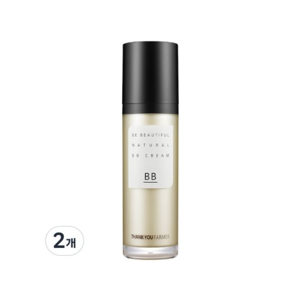 땡큐파머 비 뷰티풀 내추럴 비비 크림 40ml 2개 : 캡틴101