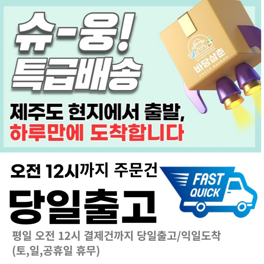 바당삼춘 특별세트 특별기획전 제주수산물 선물 생선 명절 판매처 상세 정보 이미지 4