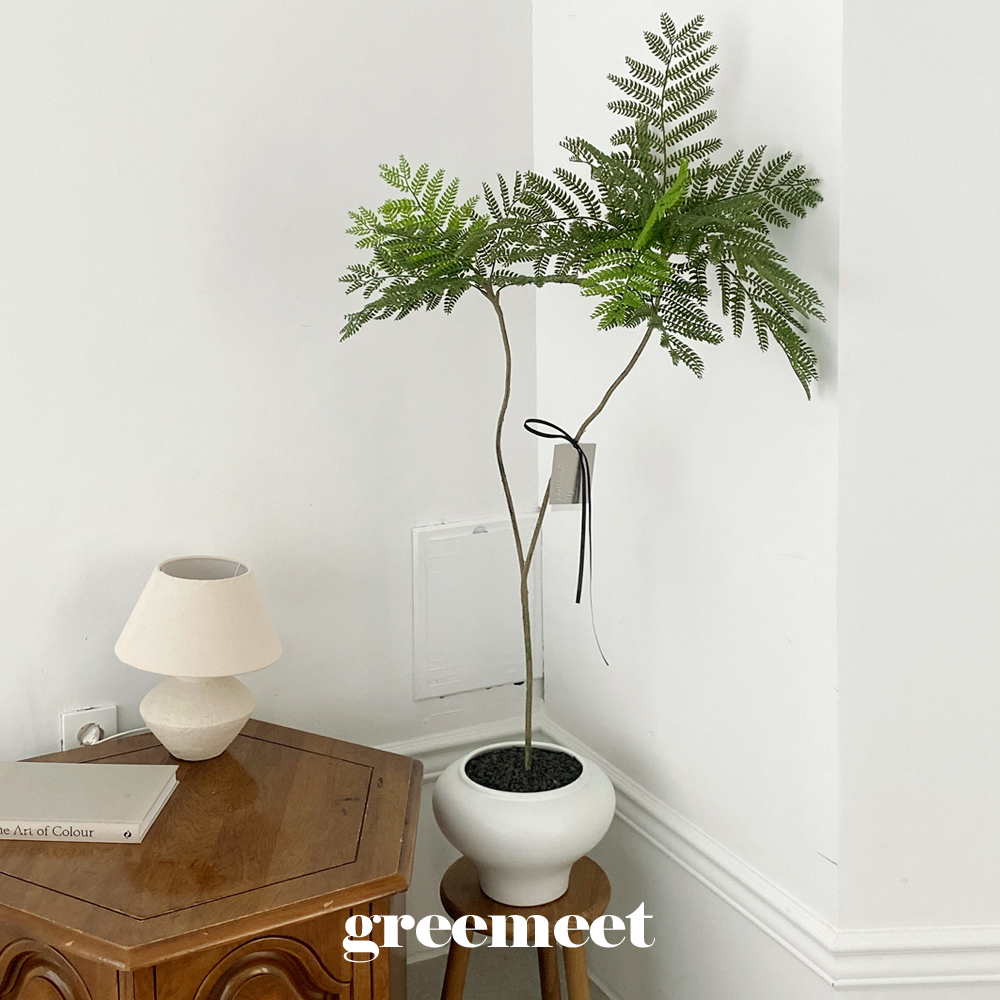 그리밋 개업 조화나무 진짜같은 인조나무 자카란다 대형 거실 조화 화분 세트 90cm