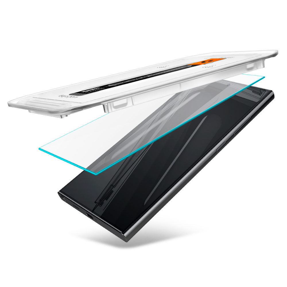 슈피겐 갤럭시 고투명 강화유리 액정필름 글라스tR 이지핏 갤럭시S24 울트라, 2매입 - 상세 이미지 3