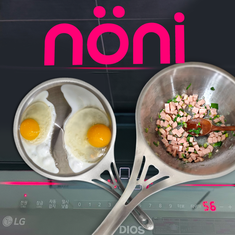 솔리드테크닉스 nöni™ 노니 19cm 소스팬+뚜껑팬 (1.5L) - 상품 이미지
