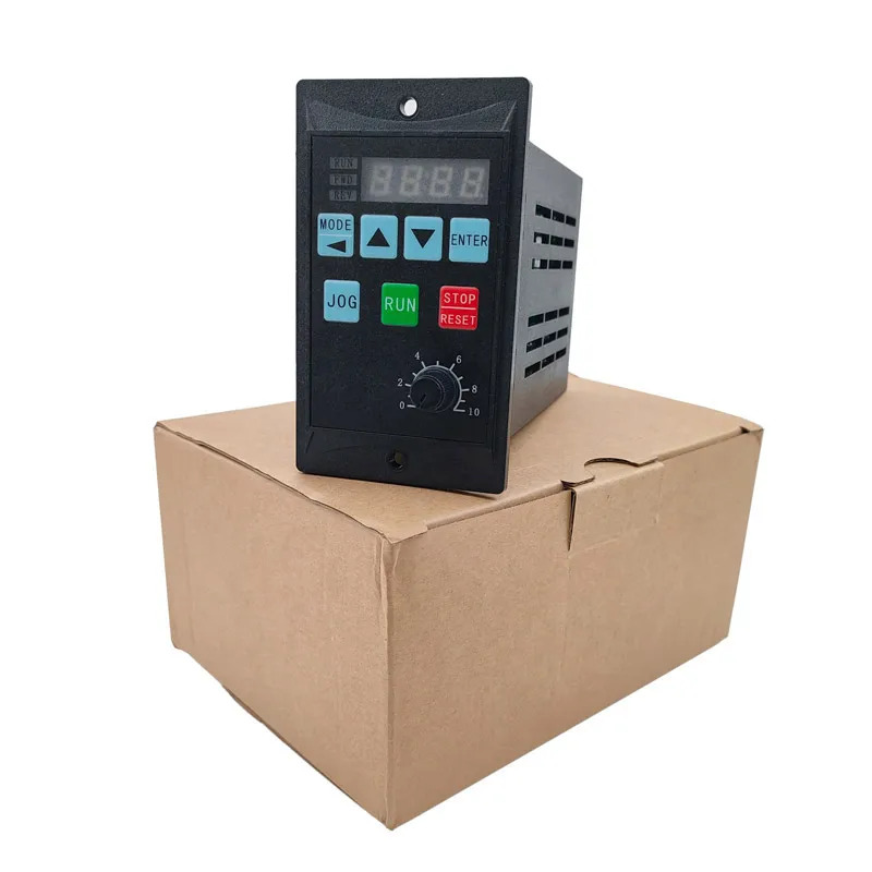 주파수 변환기 전기 인버터 RS485 1.5KW 추가 모터 드라이버 0.75KW MCU 단상 입력 220V 3상출력 0.4KW 1500W