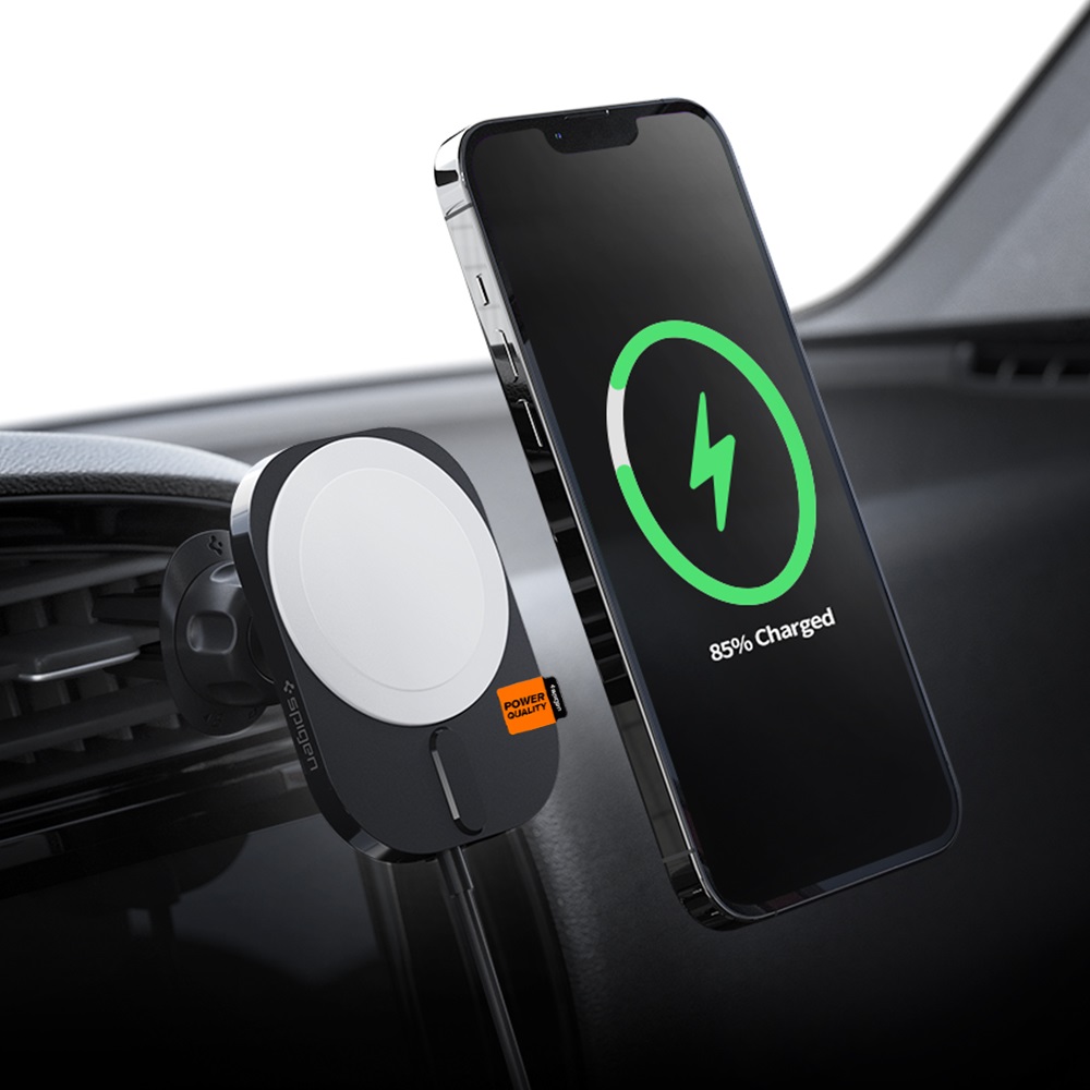 15W MFM 맥세이프 차량용 핸드폰 거치대 고속 무선 충전기 ITM12W