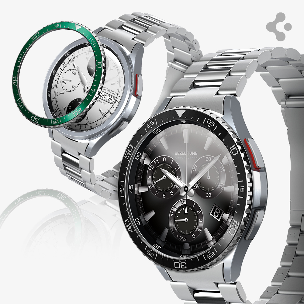 갤럭시워치6 클래식 베젤링 케이스 베젤튠 (교체용 테이프 2세트 포함) - 상세 이미지 4