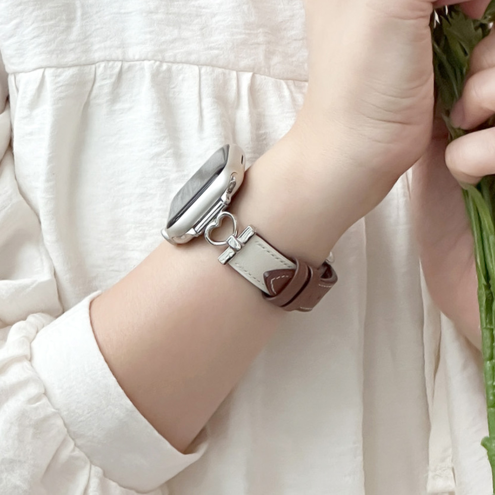 TXLX 애플워치 하트 소가죽 스트랩 - 상세 이미지 2
