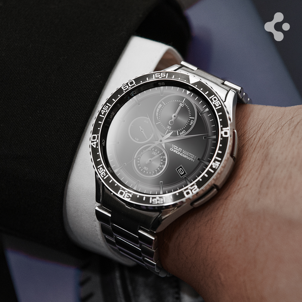 갤럭시워치6 클래식 베젤링 케이스 베젤튠 (교체용 테이프 2세트 포함) - 상세 이미지 3