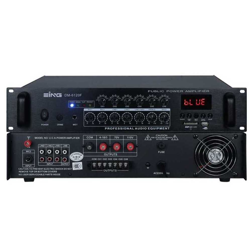 정전압 전력 증폭기 방송용 음향기 캠퍼스 오디오 800w - 상품 이미지