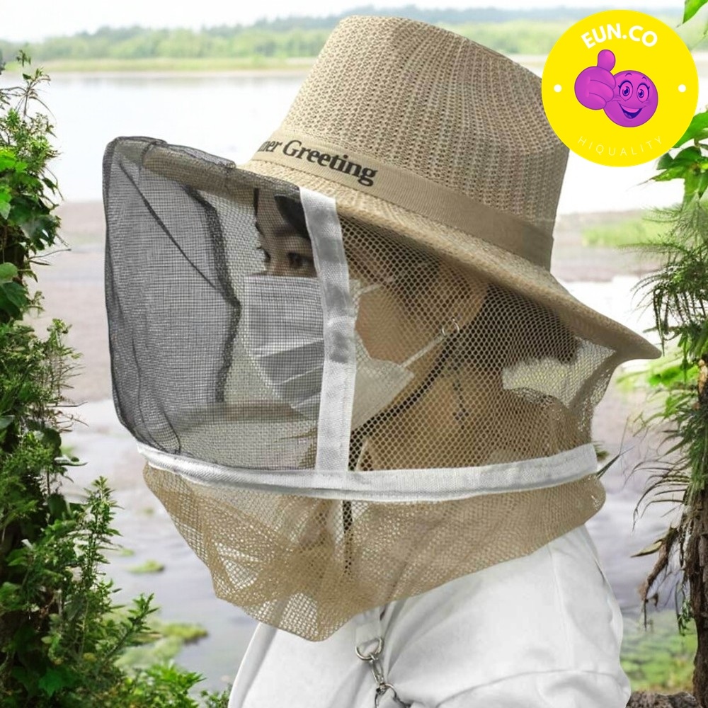 밭일 모자 벌레차단 벌레 보호복