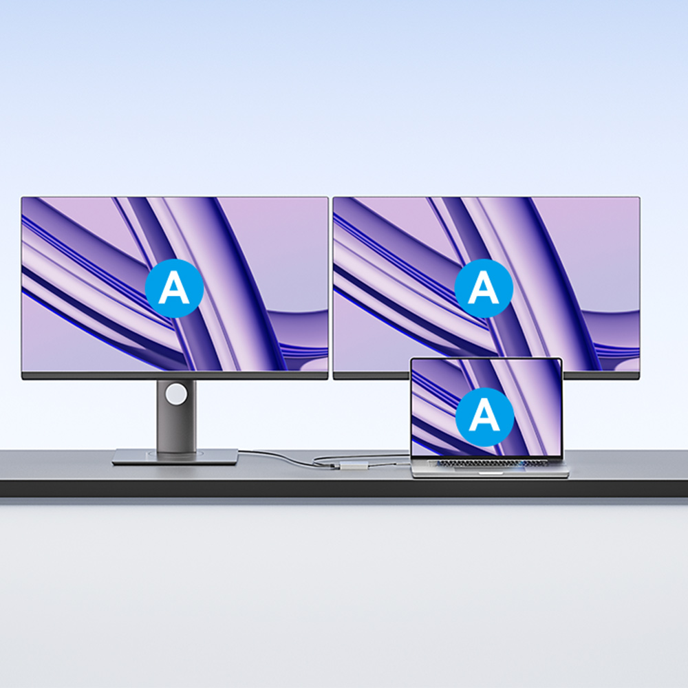 벤션 USB C타입 듀얼 HDMI 4K 60Hz 디스플레이링크 어댑터 ACXHB - 상세 이미지 4