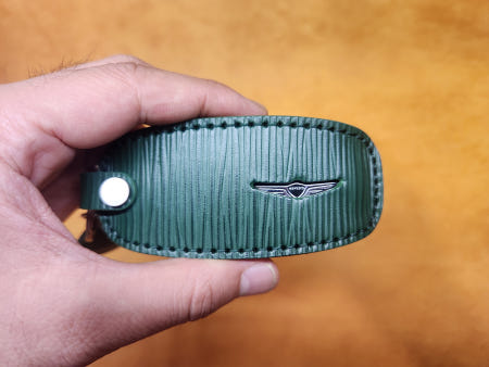 제이스 제네시스키케이스 쿠페 GV70 G80 GV80 에삐 차키케이스 버튼오픈 수제 제이스 공방