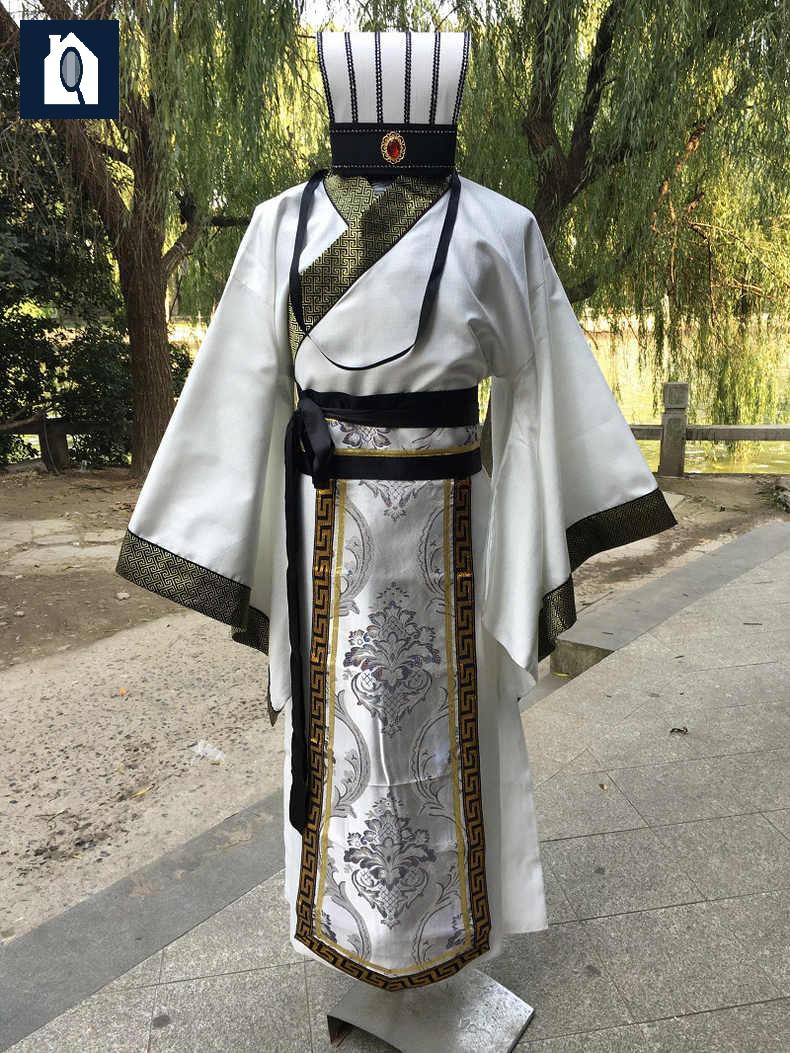 할로윈 코스튬 삼국지 제갈량 제갈공명 의상 옷 무대 - 상세 이미지 4
