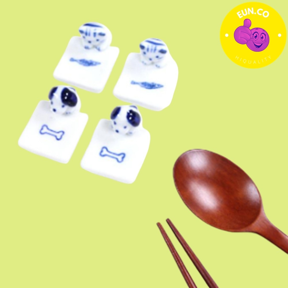 멍냥즈 식기 거치기 스푼 받침 커트러리 홀더 다기 - 상품 이미지