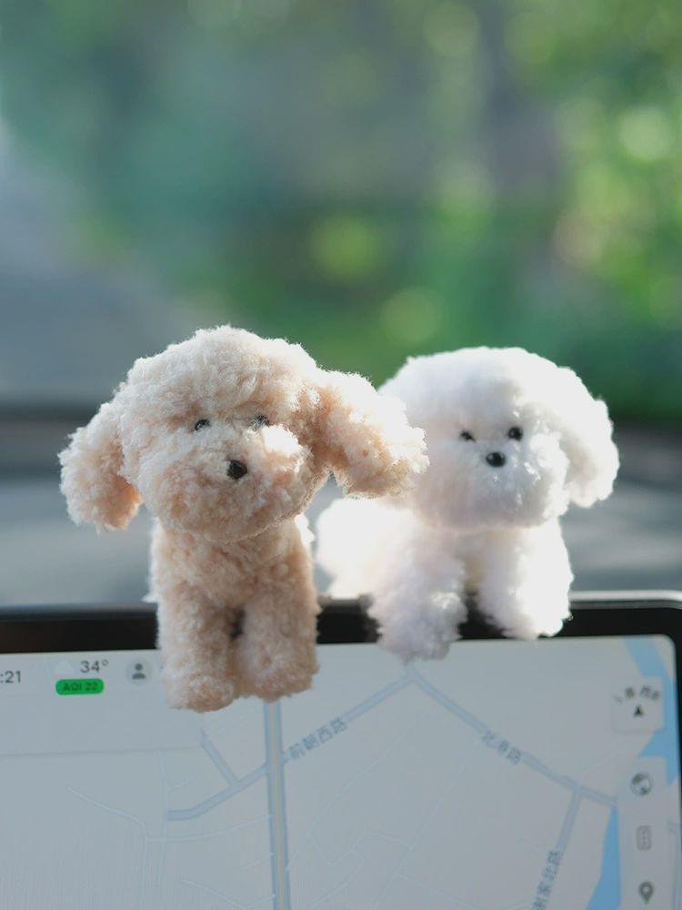 모니터인형 장식 모니터걸이인형 강아지 강아지소품 - 상세 이미지 2